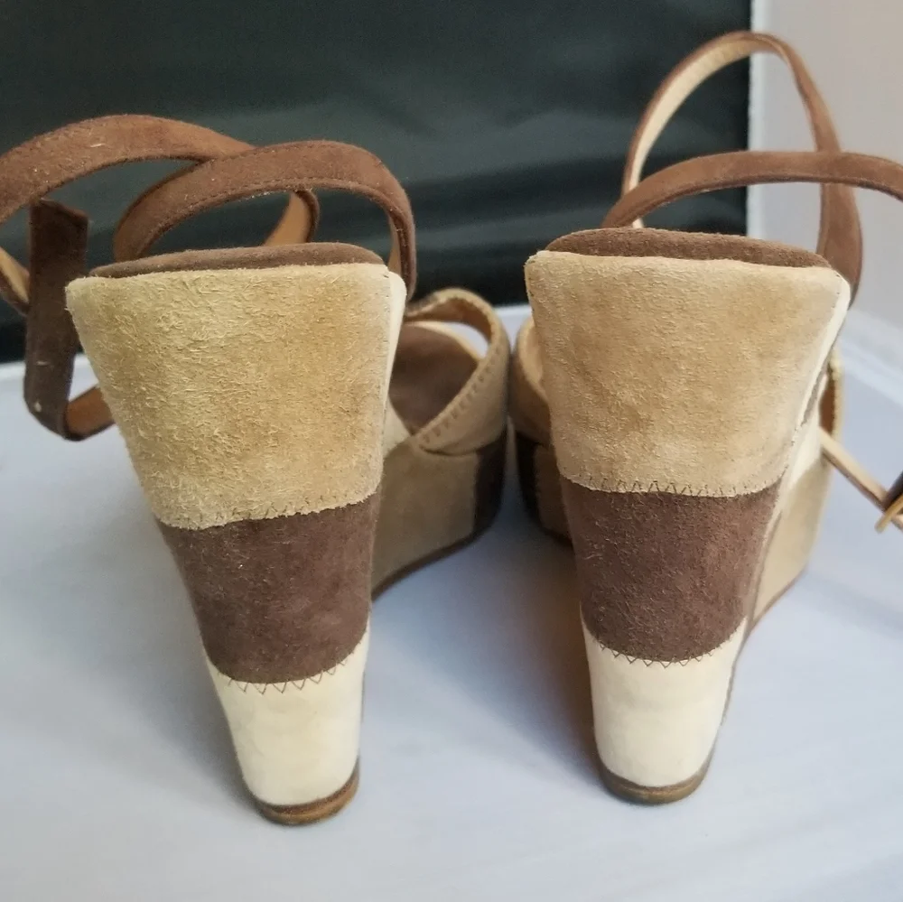 Joseph Azaguri wedge platform sandals - Picture 4 of 7